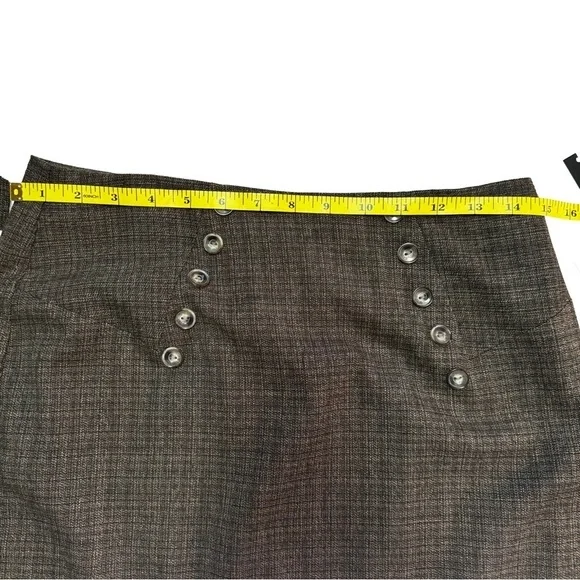 Vintage BCX Women's Brown Tweed Skirt Suit Set Skirt SZ 5 Jacket Size Large NWT - Picture 12 of 16